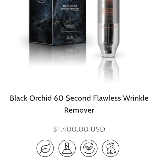 NIB Predire Paris Black Orchid 60 Second Flawless Wrinkle Remover - Picture 3 of 3